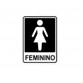 Placa Banheiro- Feminino