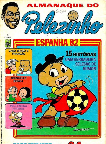 ALMANAQUE DO PELEZINHO #1-EDITORA ABRIL-1982