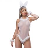 KIT FANTASIA DESEJOS COELHA SEXY FANTASY