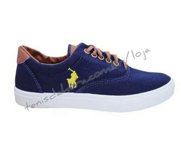 Tênis Polo Ralph Lauren Vaugh Marinho