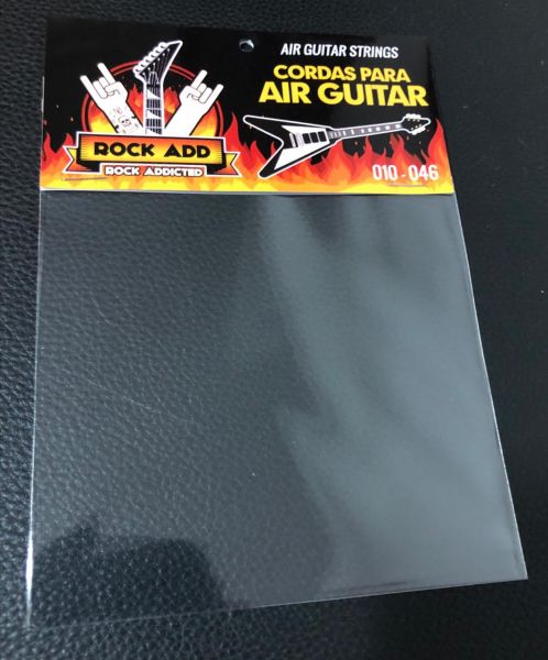 AIR GUITAR STRINGS! Corda para Air Guitar - FRETE GRÁTIS