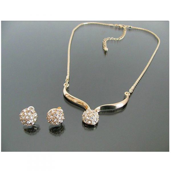 Conjunto de Jóias com Strass JR0001
