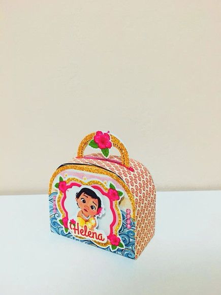 Arquivo de corte silhouette Maletinha moana baby 11