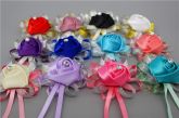 Corsage Flore cetim