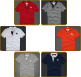 Camisa Gola Padre A & F original ( Lote 10 peças )