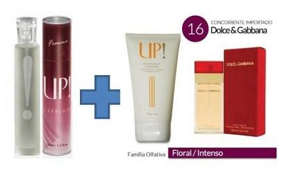 Kit UP!16 DOLCE & GABBANA (Hidratante 150g + perfume 50ml)