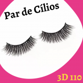 Par de Cílios Postiços 3D 110