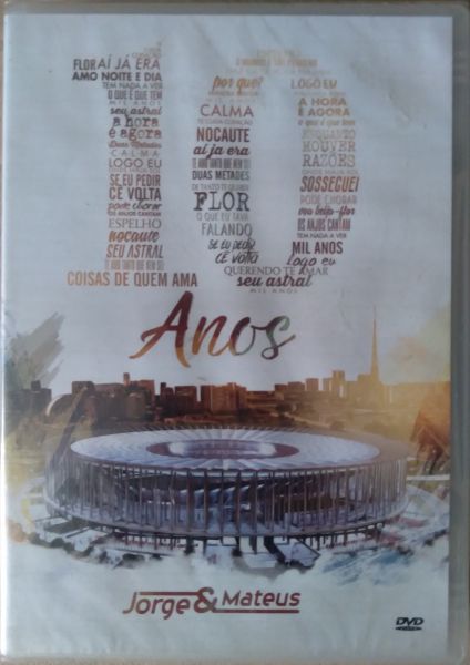 DVD Jorge & Mateus 10 Anos (Lacrado)