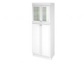 Paneleiro Cristaleira 4P Americana Branco Nesher