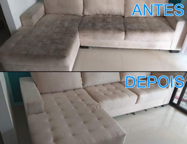 Limpeza de Estofados Residenciais em Maringá PR