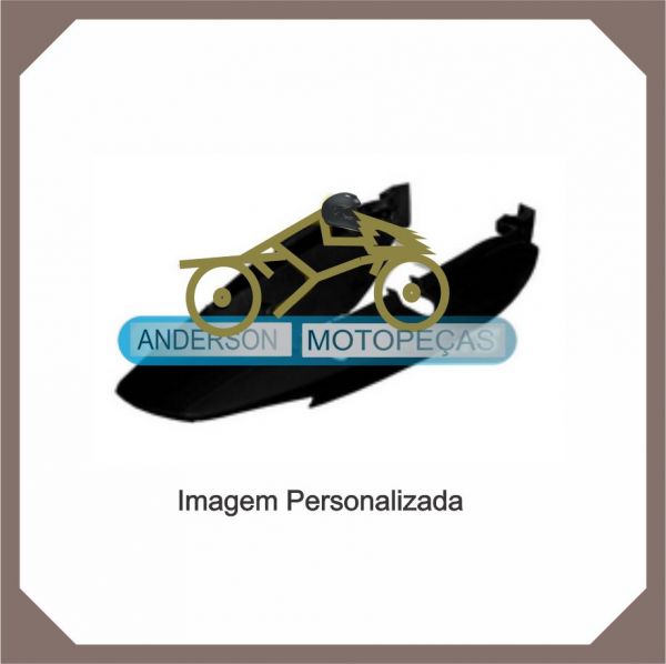 Rabeta [preta] HONDA FAN 125 - 2009