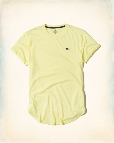 Must-Have Curved Hem T-Shirt