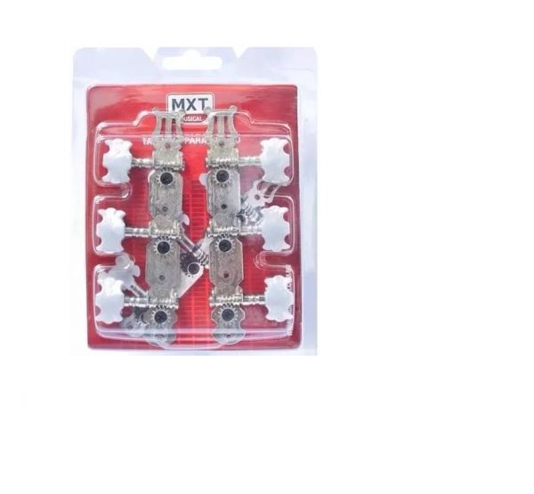 Tarraxa Tarracha Violão Pino Grosso Cromado Mxt