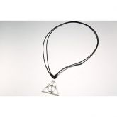 aço inoxidável moda pingente de colar de geometria #01692708