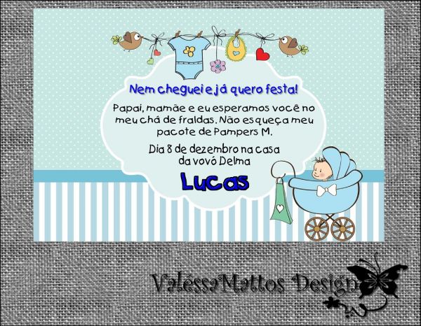 Chá de Bebê Menino