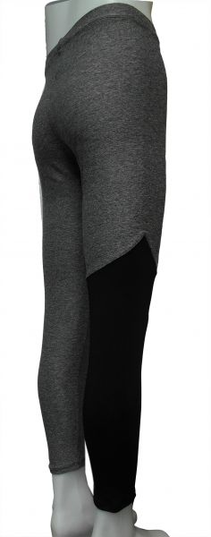 legging masculina (GG-46), cinza com detalhe preto