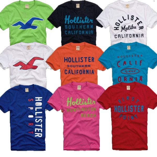 Camiseta Hollister kit 10 pçs