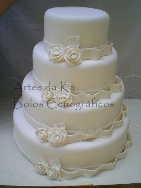 Bolo cenográfico Casamento