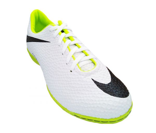 Chuteira Futsal Nike Hypervenom Branco e Verde MOD:11834