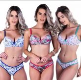 20 Conjuntos Sutiã E Calcinha, Atacado e Revenda