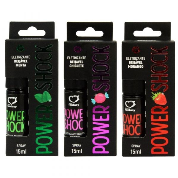 POWER SHOCK - SPRAY ELETRIZANTE 15ML