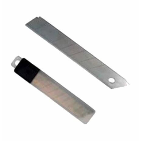 Jogo De 10 Pçs 18mm Laminas De Aço Inoxival Bfh0238