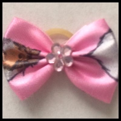 Laço Cetim Lessy Rosa P