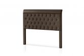 Cabeceira Casal Capri 140 Corino Marrom SR Cabec