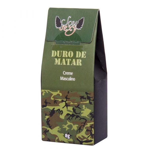 Duro De Matar Creme Masculino 8g Sou Sexy