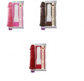 Prótese Aromatizada Com Vibro Sexy Fantasy