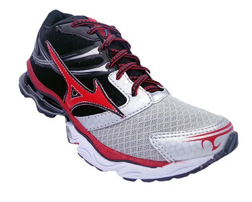 Tênis Mizuno Wave Creation 14 Preto e Prata