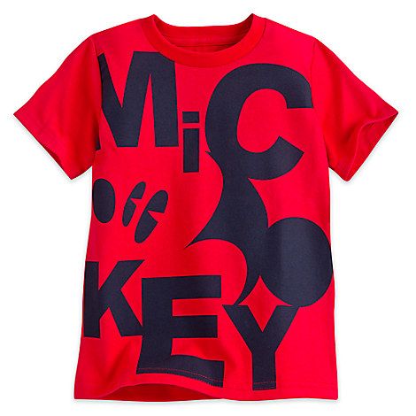 MC3C01- Camiseta Disney Mickey Mouse Vermelha 4/XS (3-4anos)
