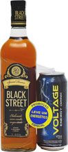 Whisky Black Street 1l + energético