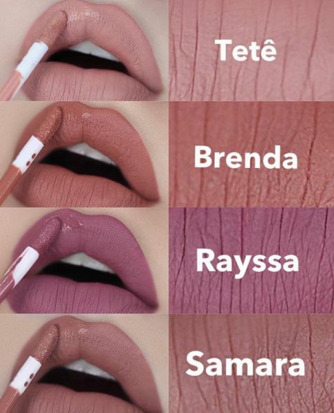 Batom Linha Bruna Tavares By Tracta - Liquido Matte