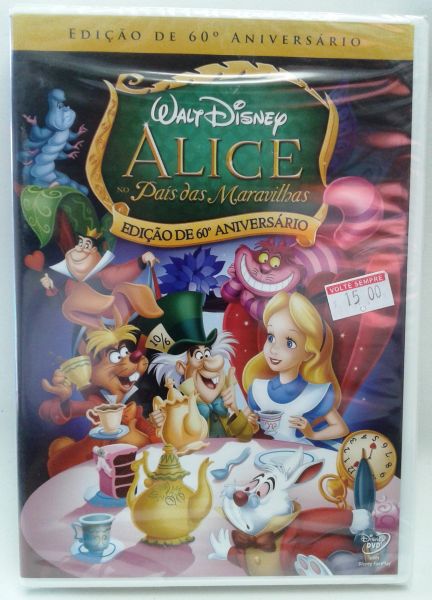 ALICE NO PAIS DAS MARAVILHAS DISNEY