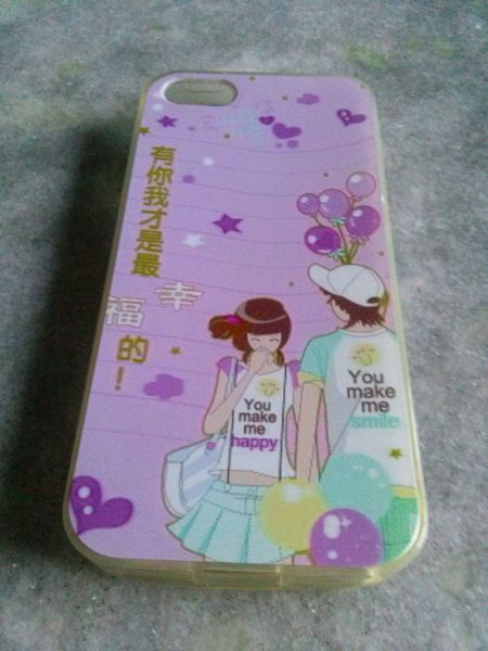 Capa De Silicone Tranparente Para Celular Iphone 5s