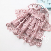 Vestido Jack Flor Renda Cod 774