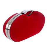 Bolsa Feminina De Mão E Ombro Com Cristais De Noite P/ Festa