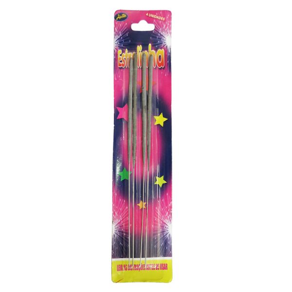 Vela Estrelinha 4 palitos - Júpiter