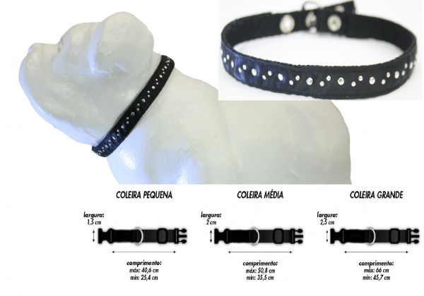 Gargantilha Preta com Bolinha Dourada