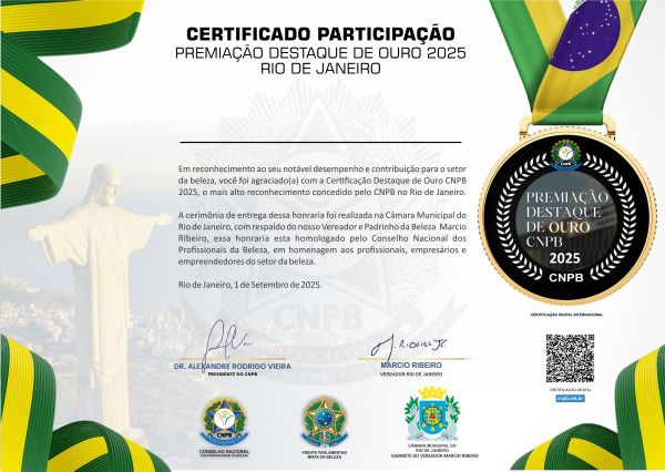 RIO DE JANEIRO PREMIAÇÃO DESTAQUE DE OURO 2025 CÂMARA MUNICIPAL