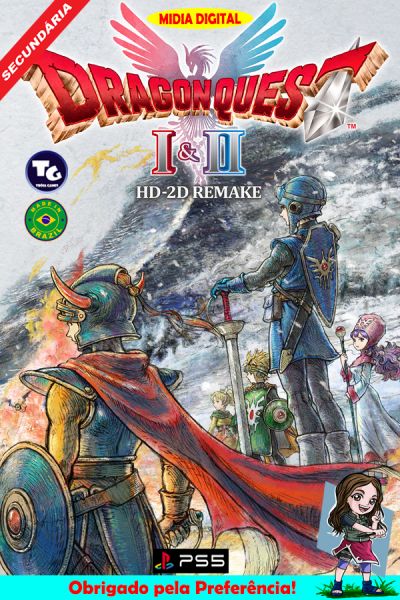 Dragon Quest I & II HD-2D Remake - PS5 Secundária