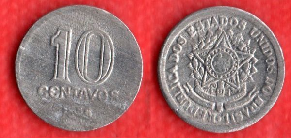 BX257/8 - 0,10 1956 - 741.000 - Aluminio