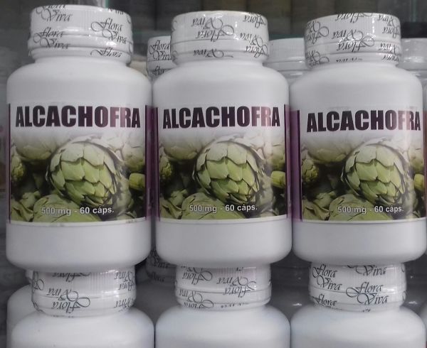 alcachofra 500mg kit 03 frascos c/60 capsulas