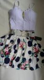 ♡ Conjunto Saia E Cropped