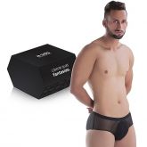 Cueca Sexy Slip Agressive Man Black