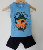Conjunto Infantil Polvo Pirata 3D