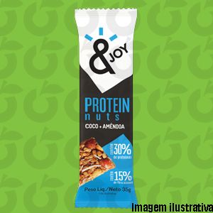 Barra Protein Nuts Coco e Amêndoa 12x35g Agtal