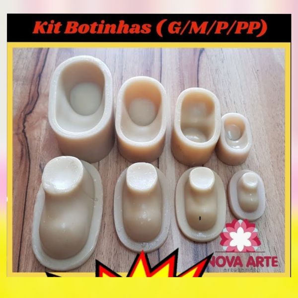 Kit bota fofucha