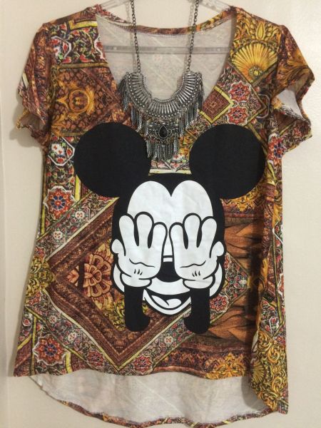 Estampa Mickey I - Cor : Estampada